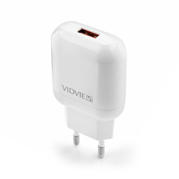 VIDVIE Zasilacz USB AC/DC 2400 mA - ✔️ cena, opinie | Endocam.pl
