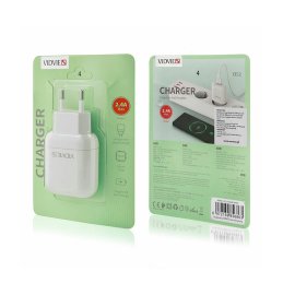 VIDVIE Zasilacz USB AC/DC 2400 mA - ✔️ cena, opinie | Endocam.pl