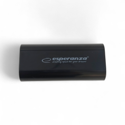 Esperanza EMP105K Powerbank 4400mAh - czarna - ✔️ cena, opinie | Endocam.pl