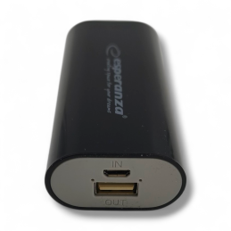Esperanza EMP105K Powerbank 4400mAh - czarna - ✔️ cena, opinie | Endocam.pl