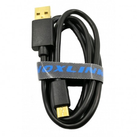 1m kabel VOXLINK USB / microUSB czarny