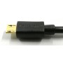 1m VOXLINK USB/microUSB kábel čierny