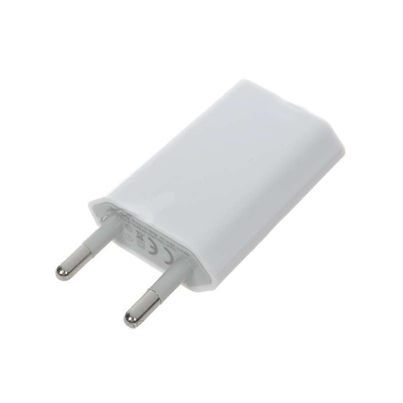 Ultra-Mini USB Power Adapter/Nabíjačka pre iPhone 3GS/4 - biela