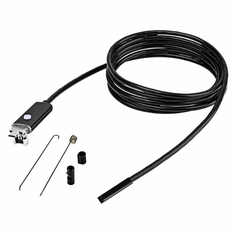 1m/8mm USB endoskop pre PC a Android USB/microUSB hard
