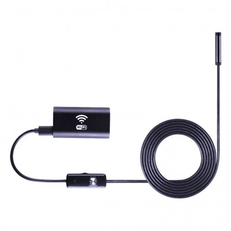 Wifi endoskop dla iOS, Android, Windows 1m, twardy kabel