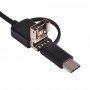 1m/8mm HD endoskop pre PC a Android USB/microUSB/USB-C Hard