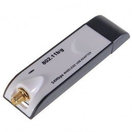 Adapter USB WiFi ze zdejmowaną anteną 54 Mbps 802.11b / g