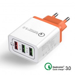 AR-QC-03 3 portový USB Quick Charge adaptér 18W