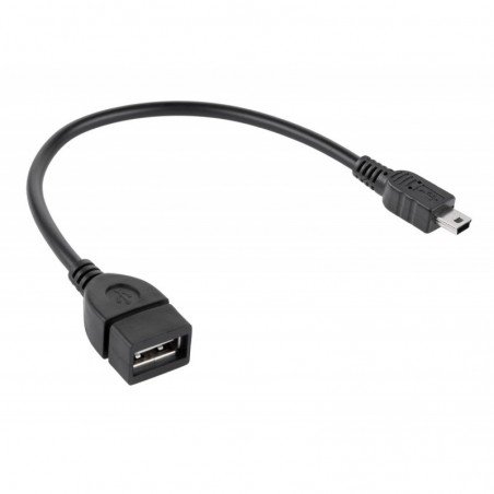 Kabel Cabletech OTG USB-A / miniUSB 20cm