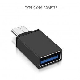 Adaptér OTG USB A na USB C Maclean Energy MCE470 čierny